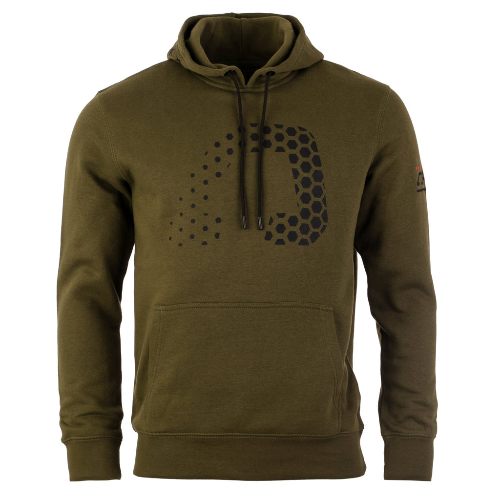 Apex Icon Mens Hoodie - Olive Front